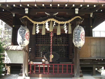 太田姫稲荷神社の本殿の画像